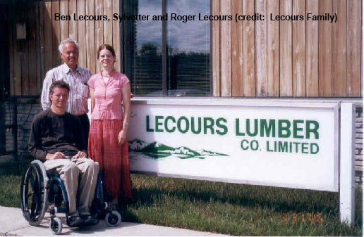 Ben Lecours Sylvette and Roger Lecours 2