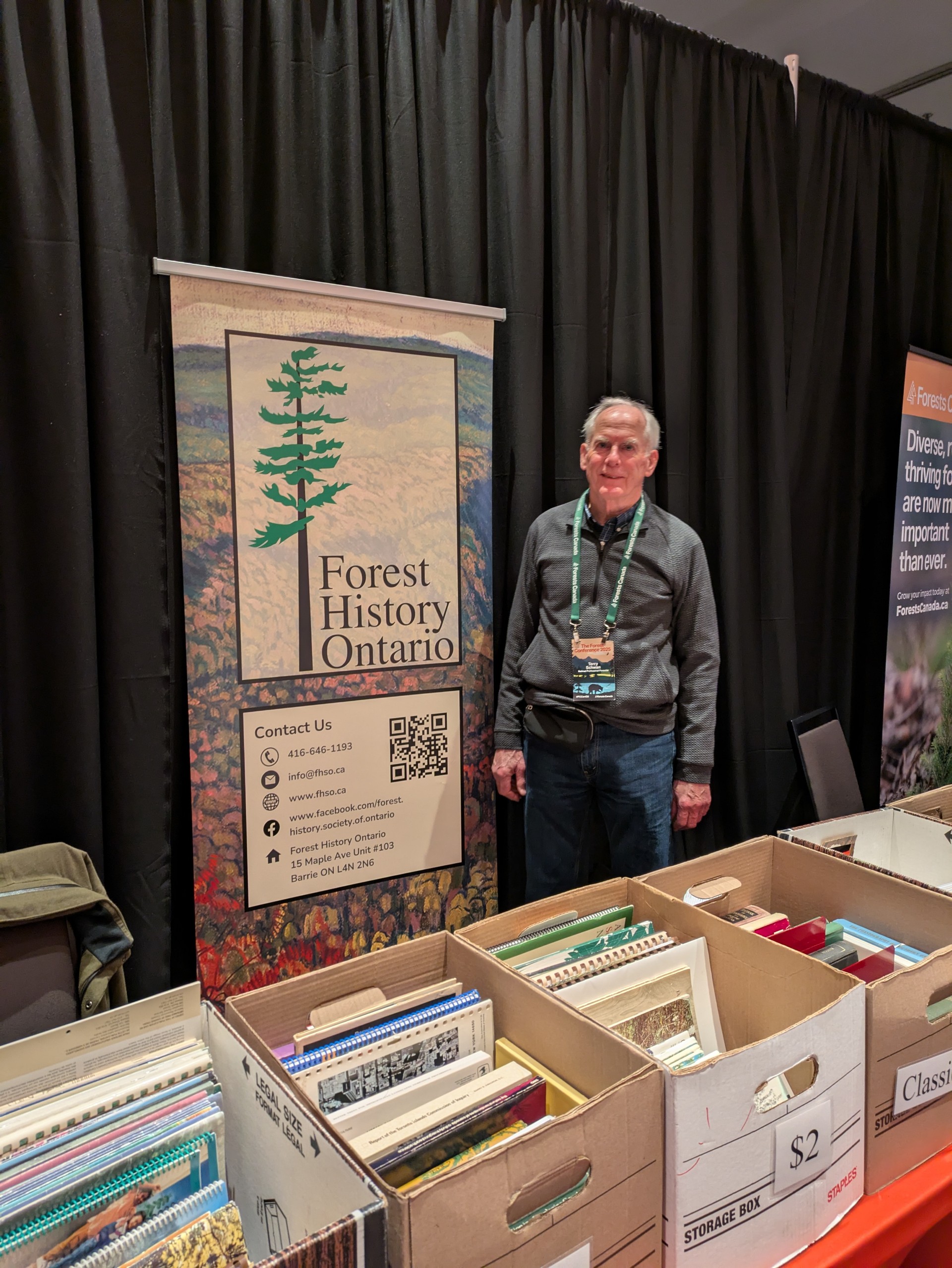 Terry at Booth